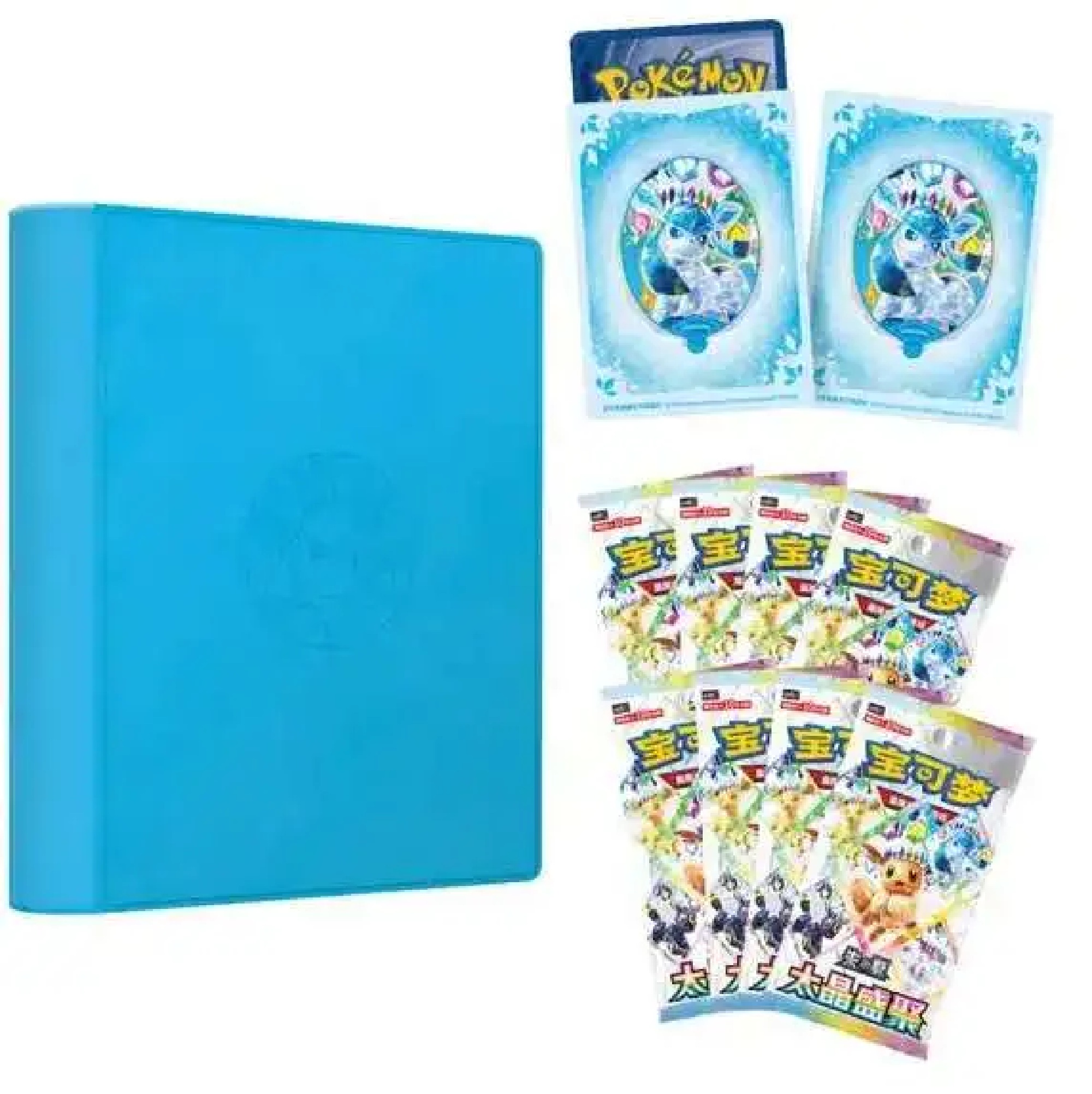 Pokemon Terastal Gathering Glaziola Binder Set (Chinesisch)