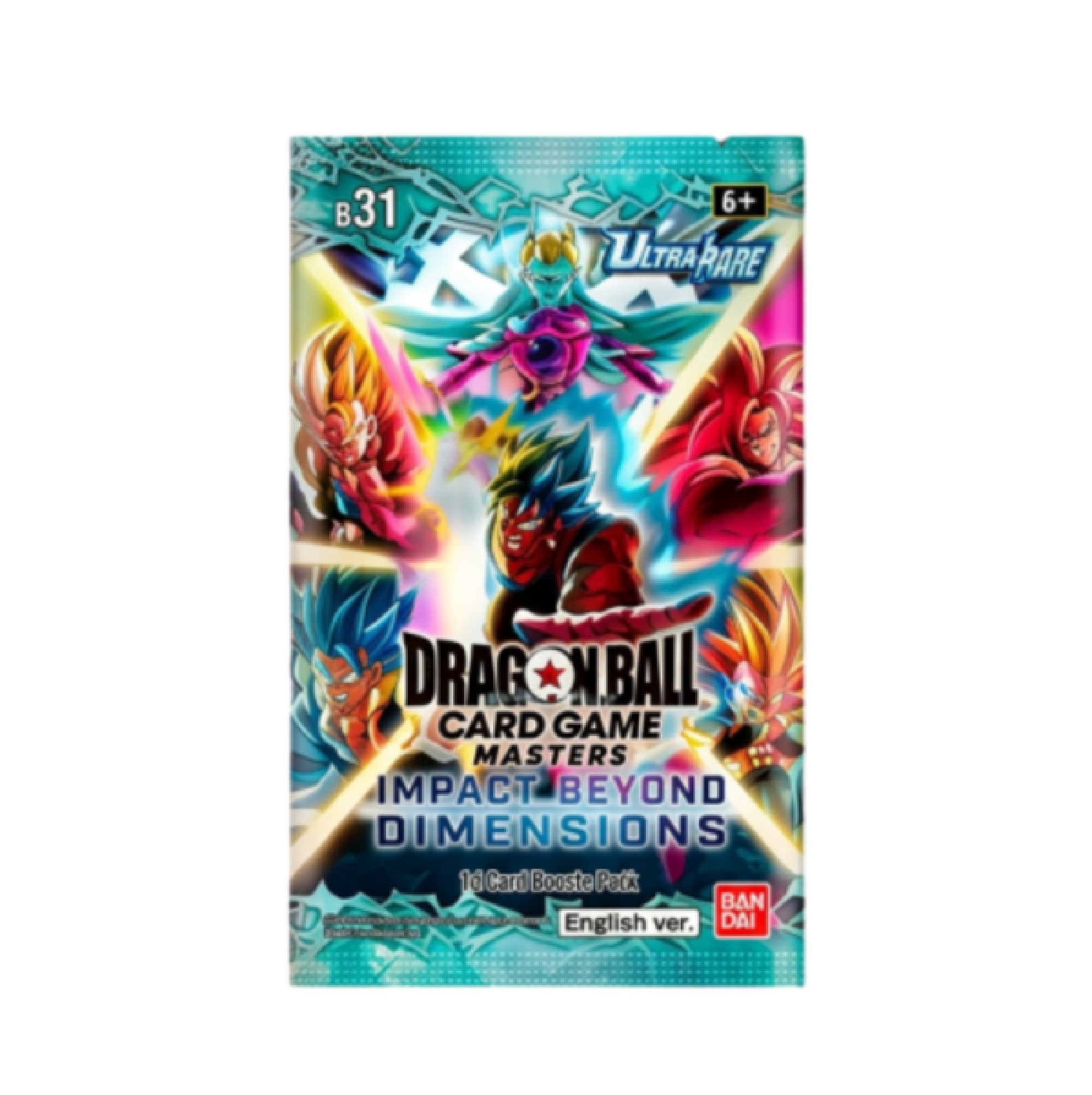 Dragon Ball B31 Impact Beyond Dimensions - Booster (englisch)