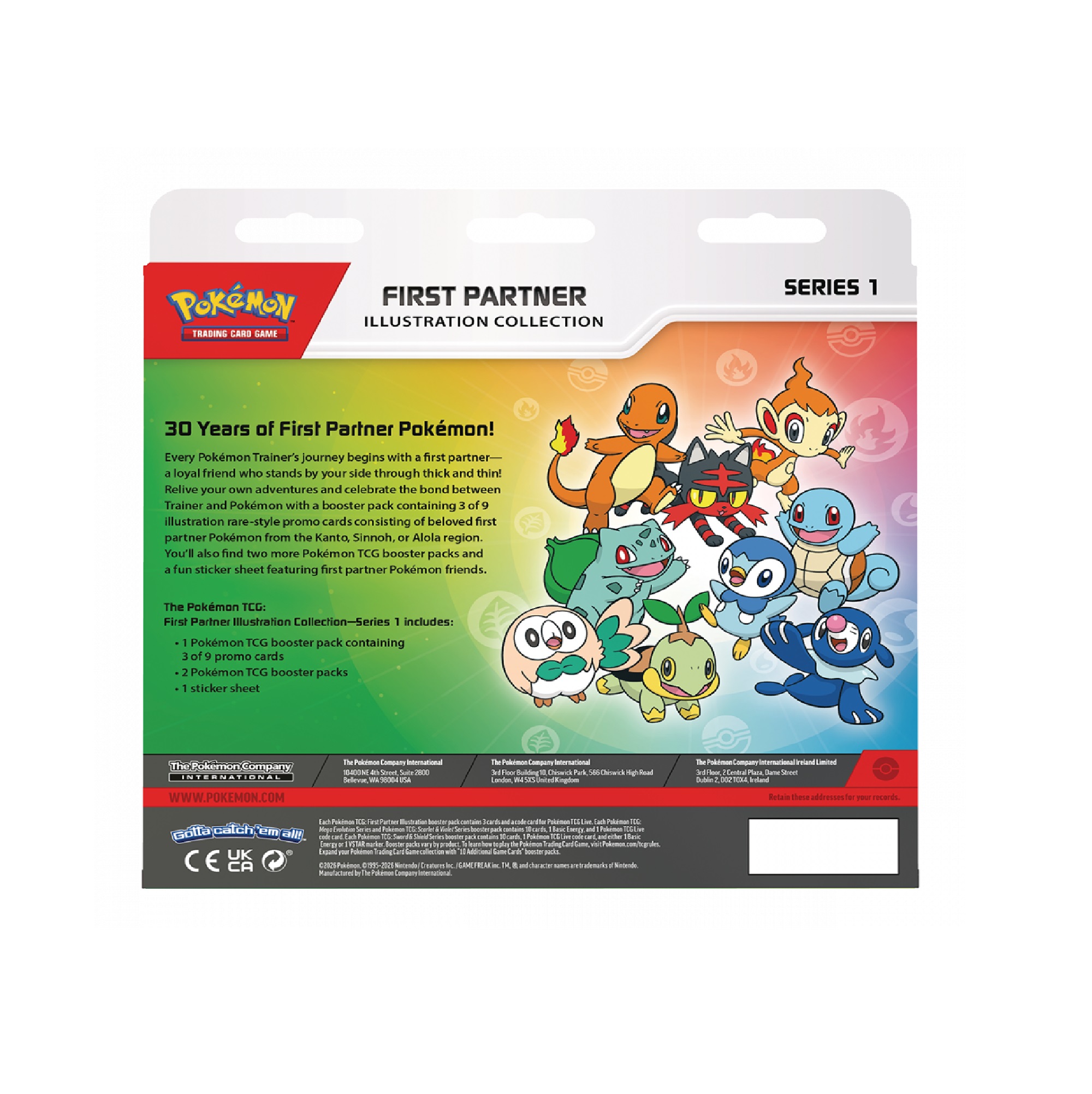 Pokemon - Erste Partner Kollektion Serie 1 (Englisch)