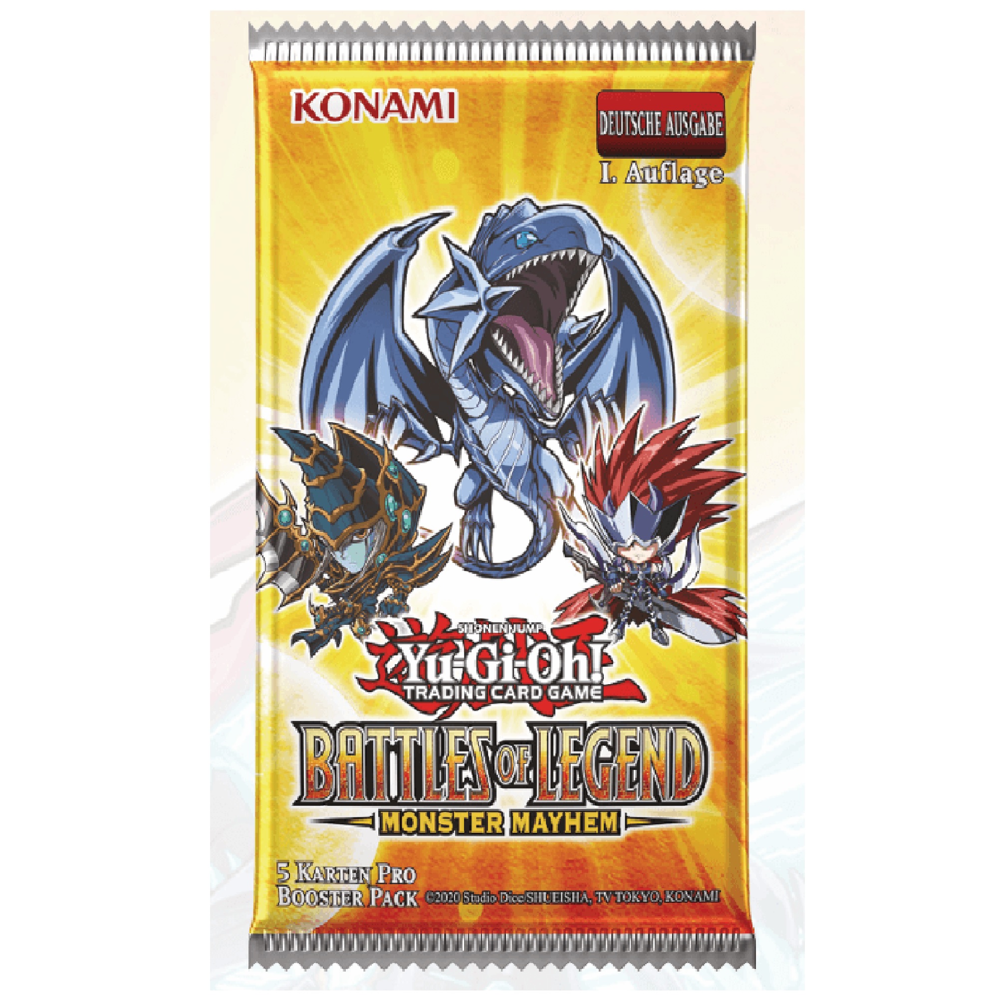 Yu-Gi-Oh! Battle of Legend Monster Mayhem Booster (Deutsch)