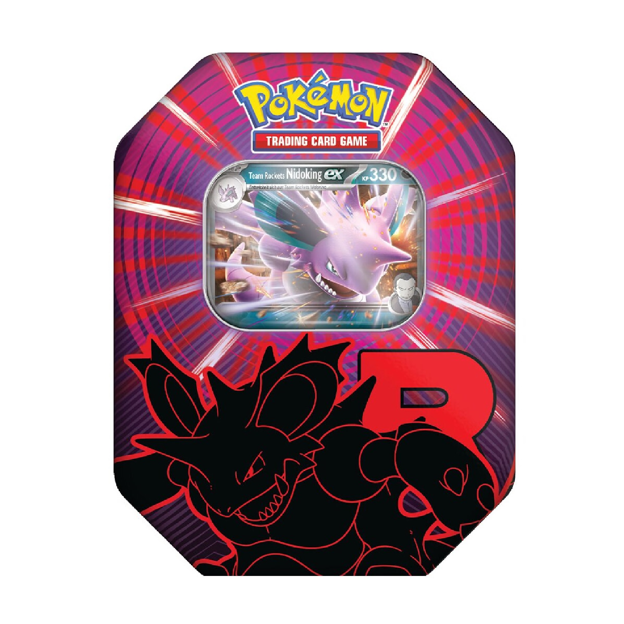 Pokemon Team Rocket Tin Nidoking (Deutsch)