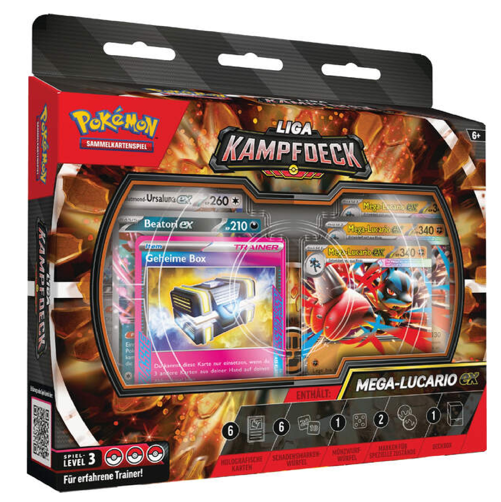 Pokemon Mega Lucario ex Liga Kampfdeck (Deutsch)