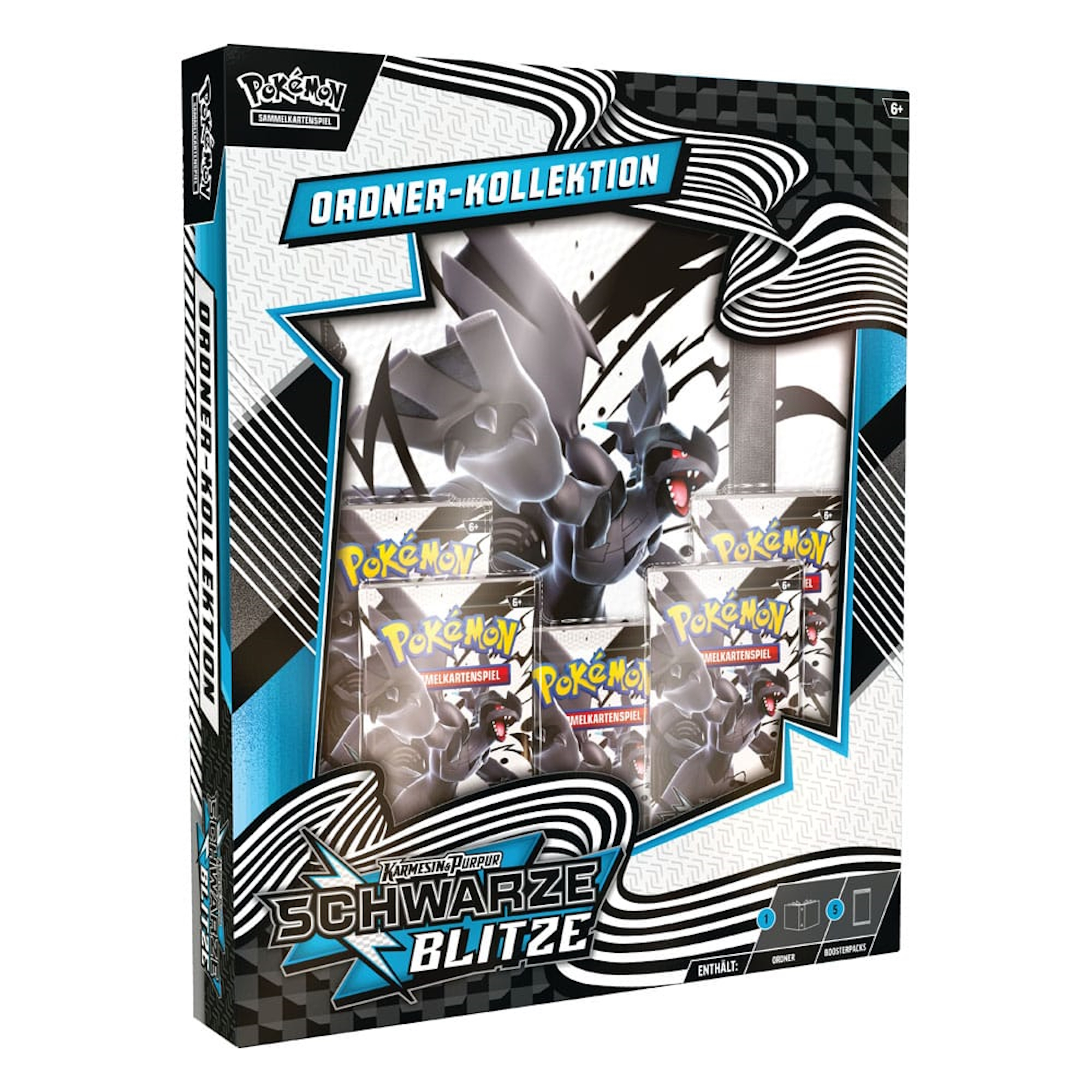 Pokemon KP10.5 Schwarze Blitze Ordner Kollektion (Deutsch)