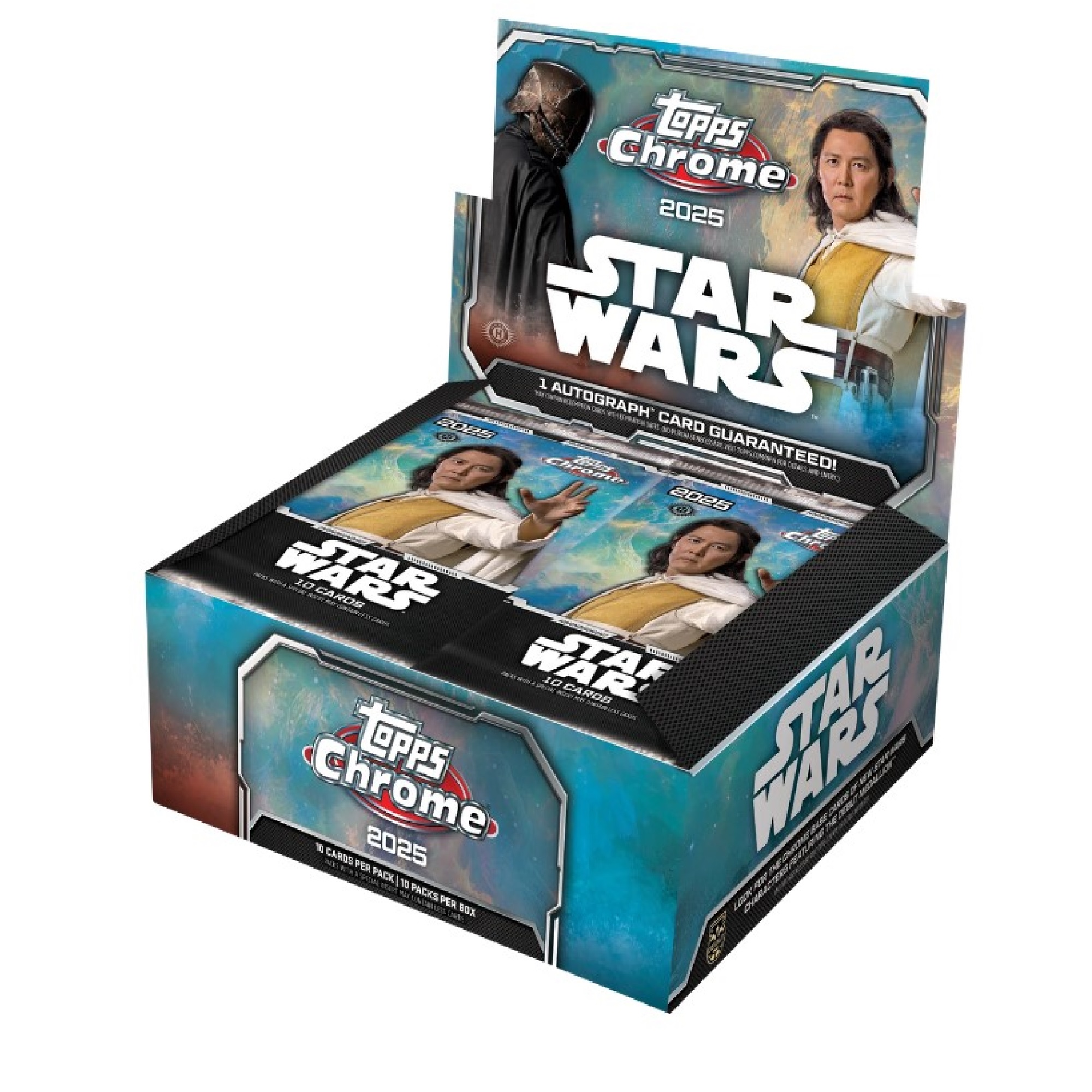 Topps Chrome Star Wars Hobby Box 2025 (Englisch) (Display)