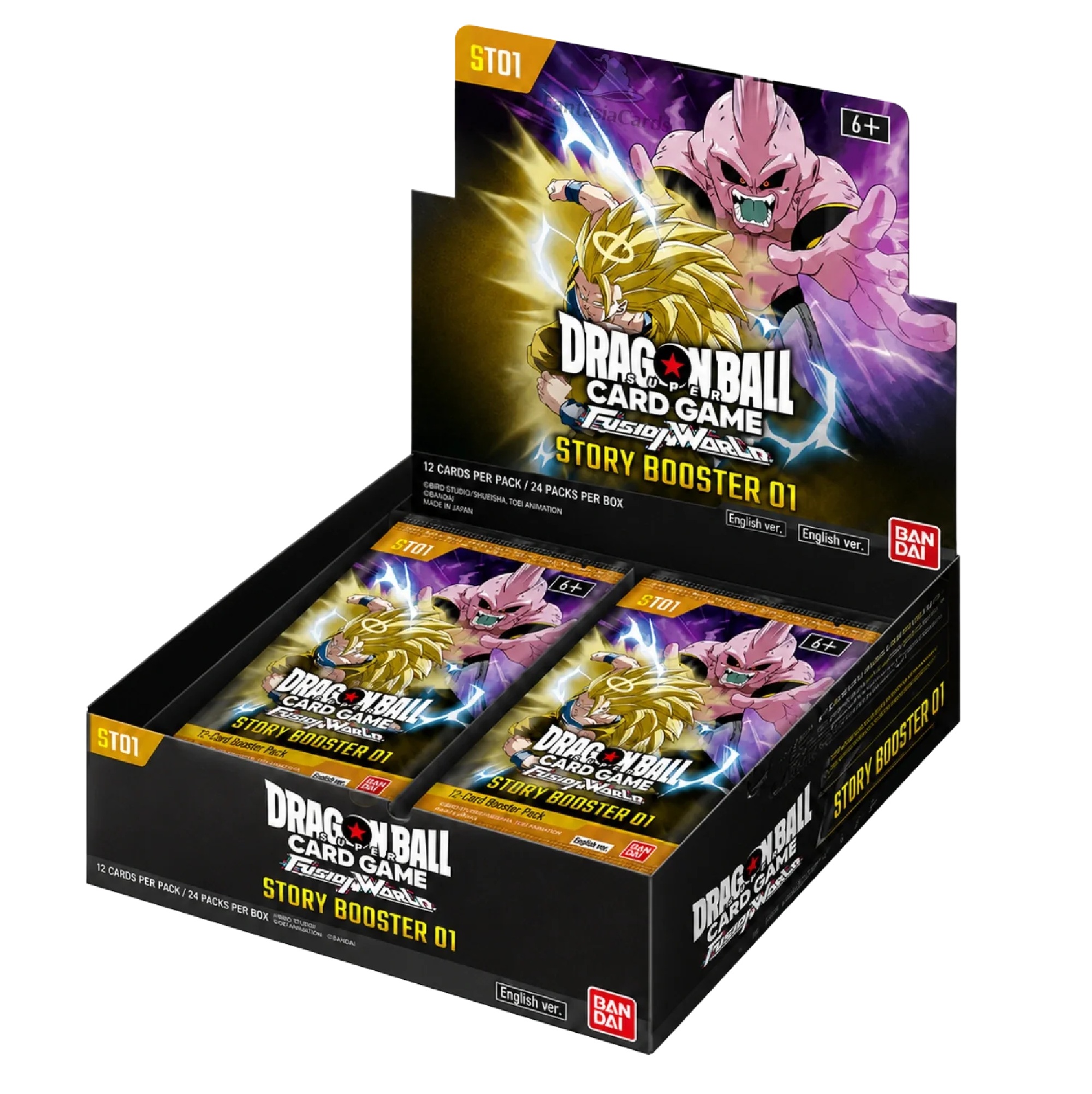 Dragon Ball Fusion World - ST01 Display (Englisch)