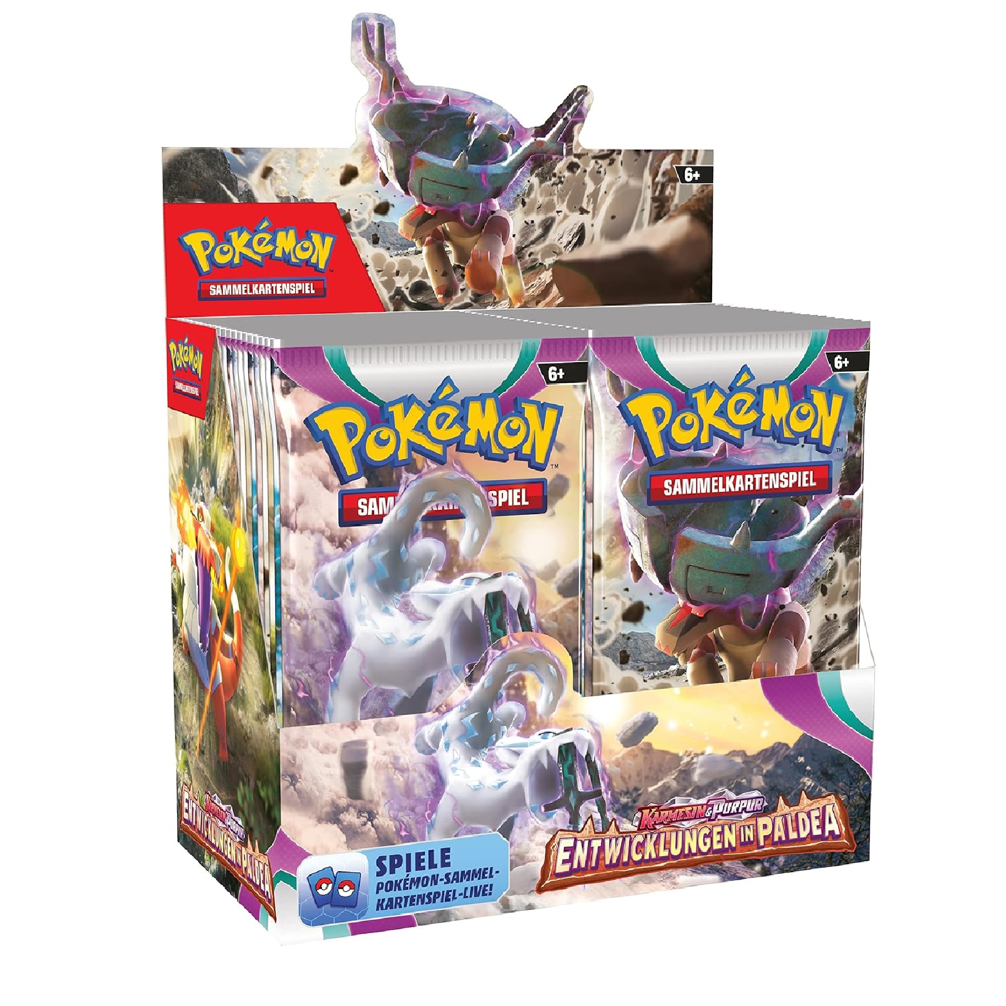 Pokemon - Entwicklungen in Paldea 36er Booster Display (Deutsch)