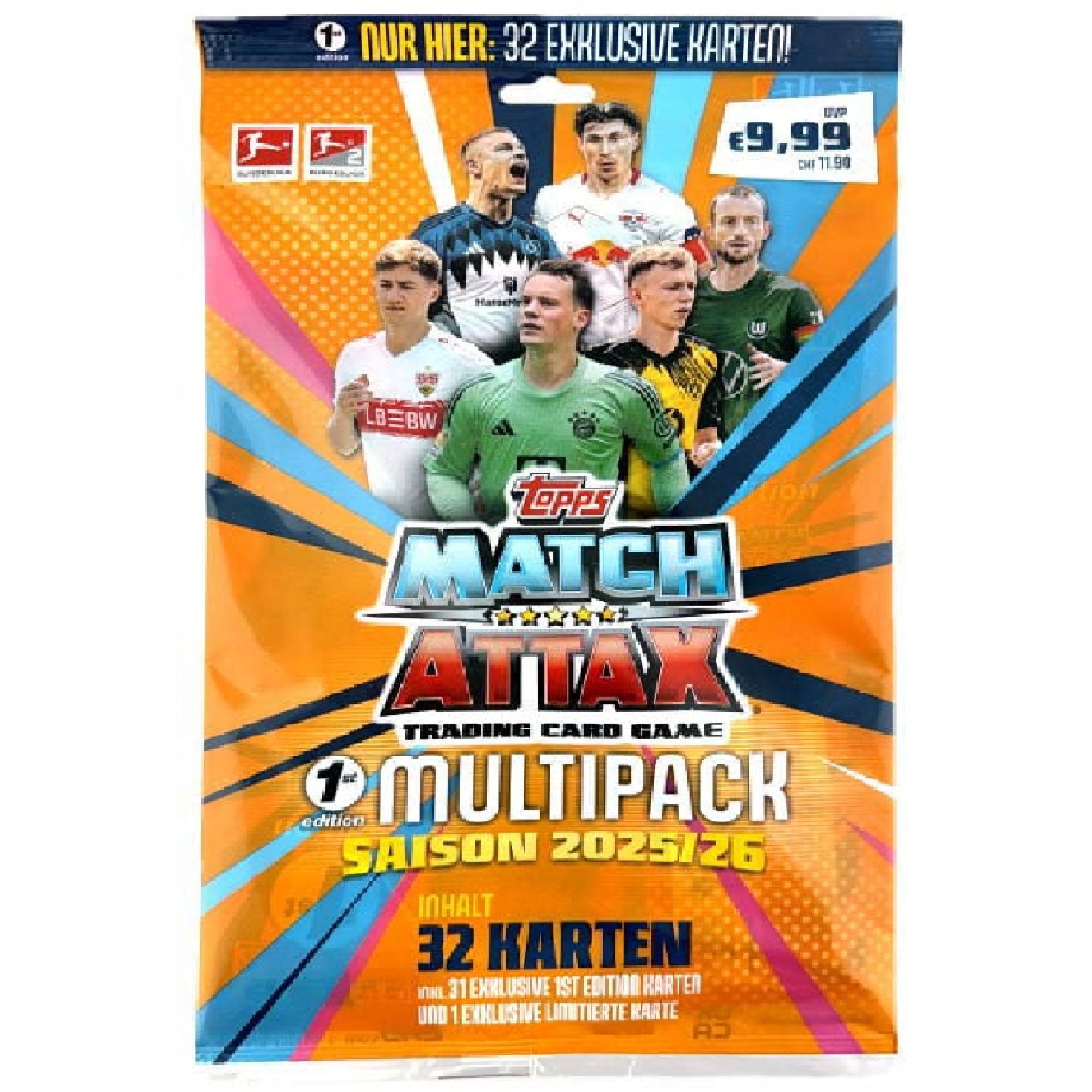 Match Attax Bundesliga 25/26 1st Edition Multipack