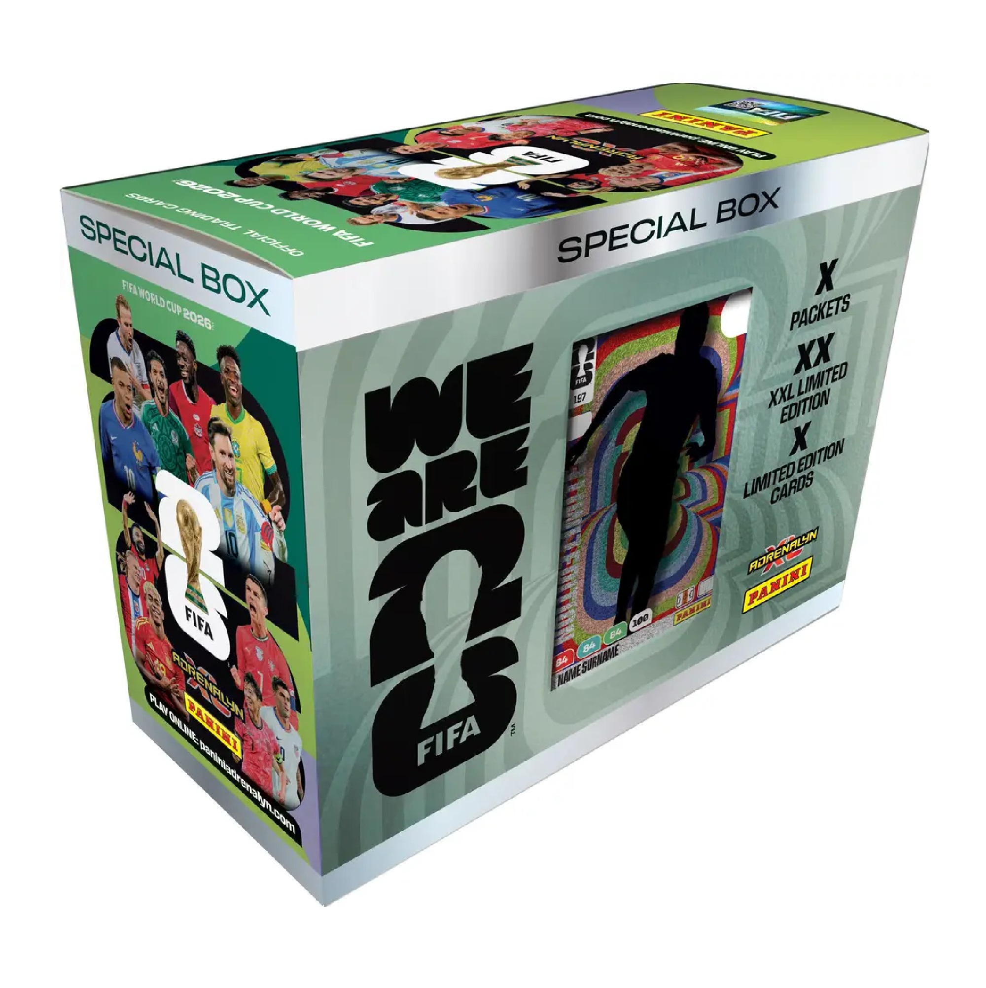 2026 FIFA World Cup Adrenalyn XL Special Box