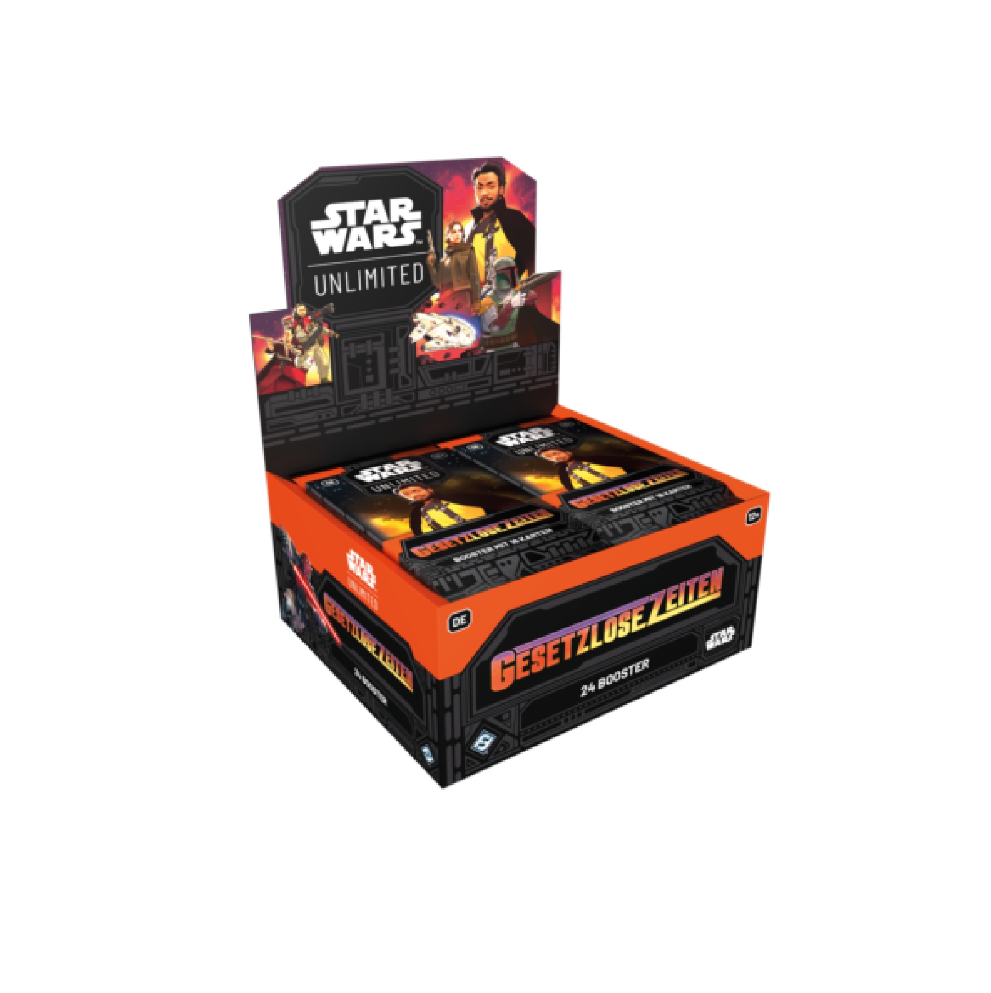 Star Wars Unlimited – Gesetzlose Zeiten Display (Deutsch)