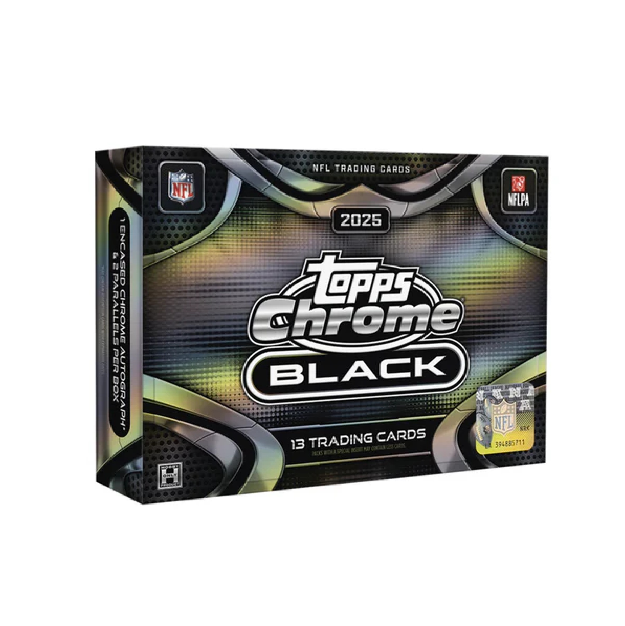 2025 Topps Chrome Black Football - Hobby Box
