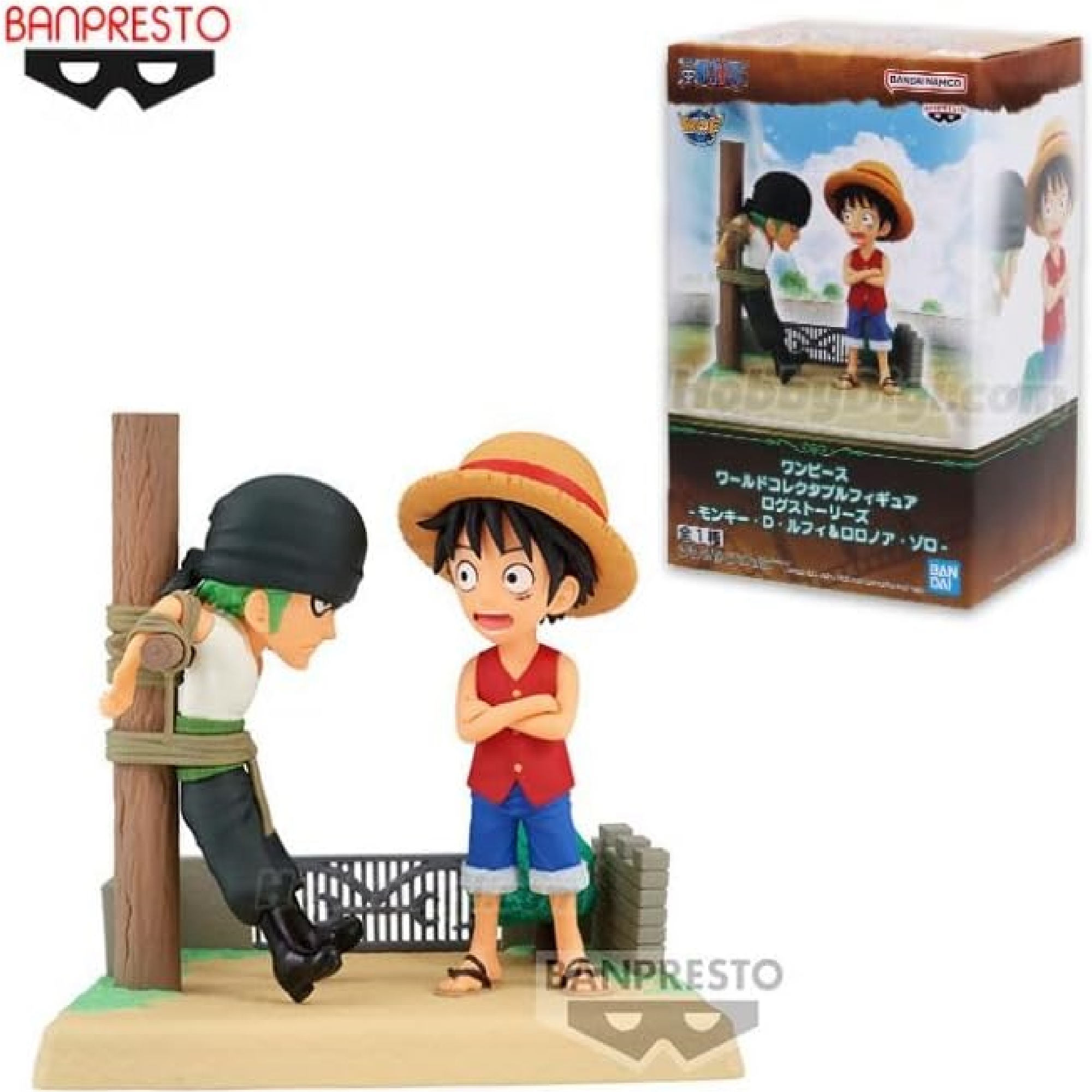 One Piece Luffy & Zoro WCF-Log Stories