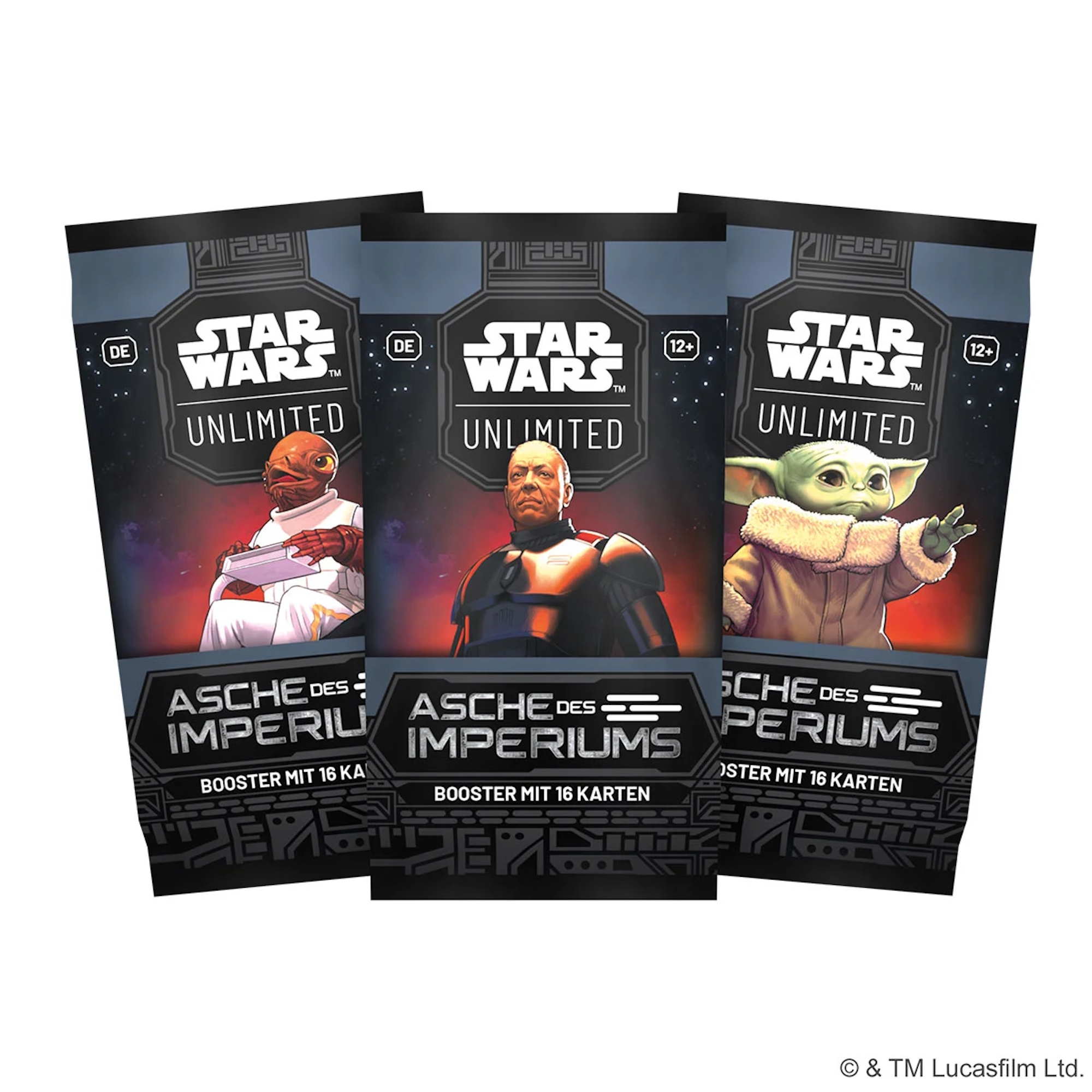 Star Wars Unlimited Asche des Imperiums Booster Display (Deutsch)