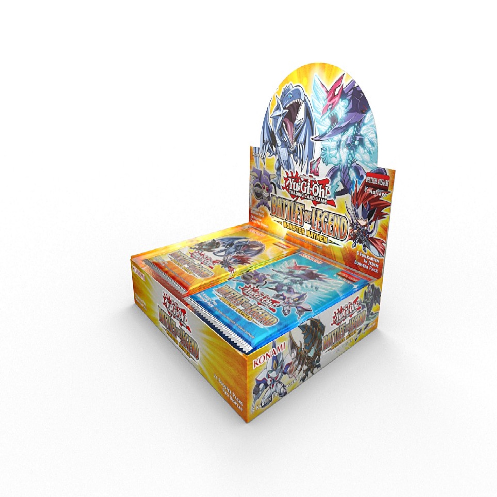 Yu-Gi-Oh! Battle of Legend Monster Mayhem Display (Deutsch)
