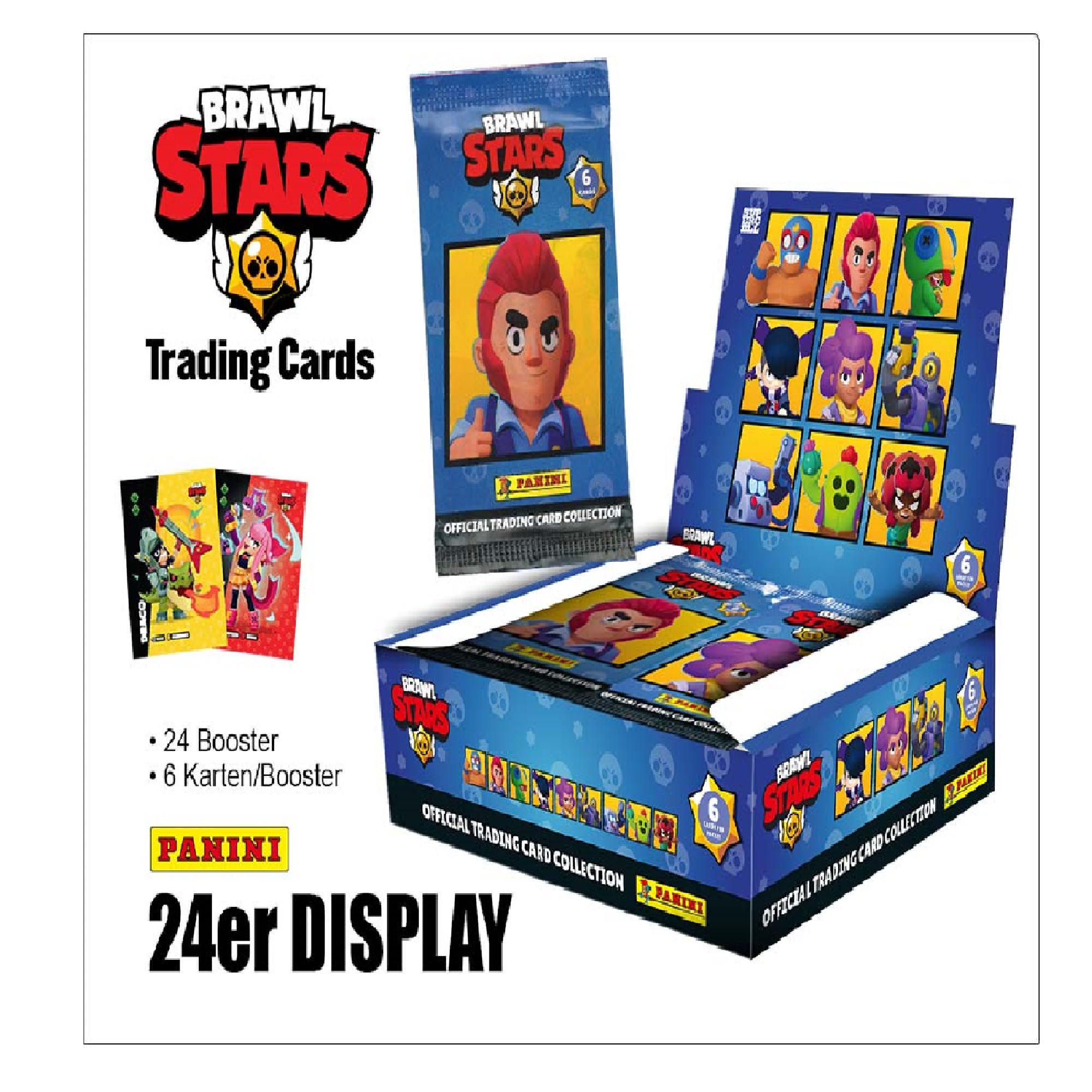 Brawl Stars Trading Cards (Display)