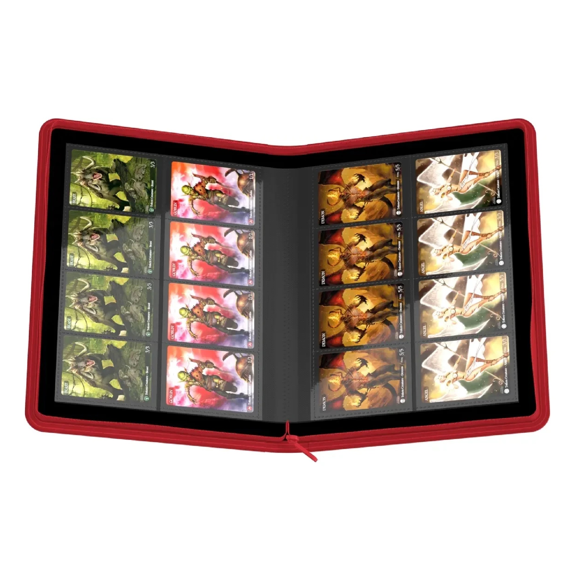 Ultimate Guard - Zipfolio 320 16-Pocket Xenoskin - Red