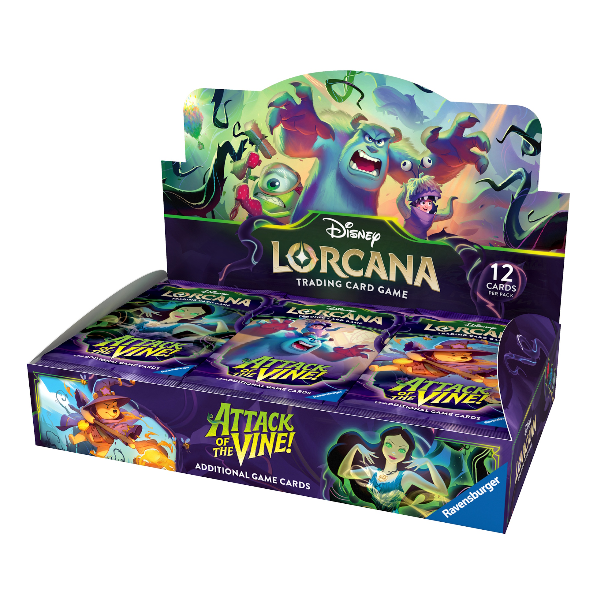 Disney Lorcana Display - Attack of the Vine! Set 13 (Englisch)