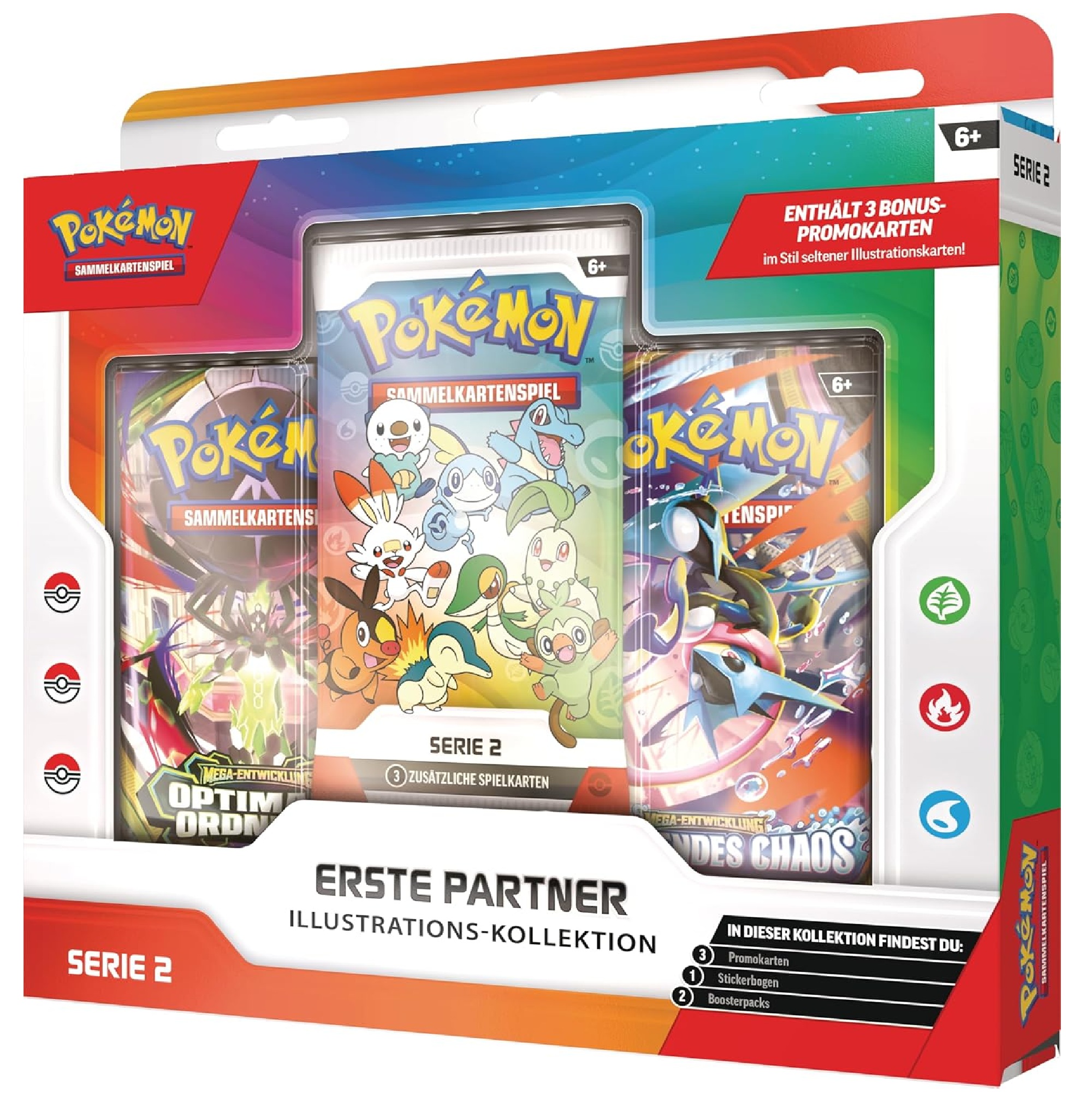 Pokemon Erste-Partner-Kollektion Serie 2