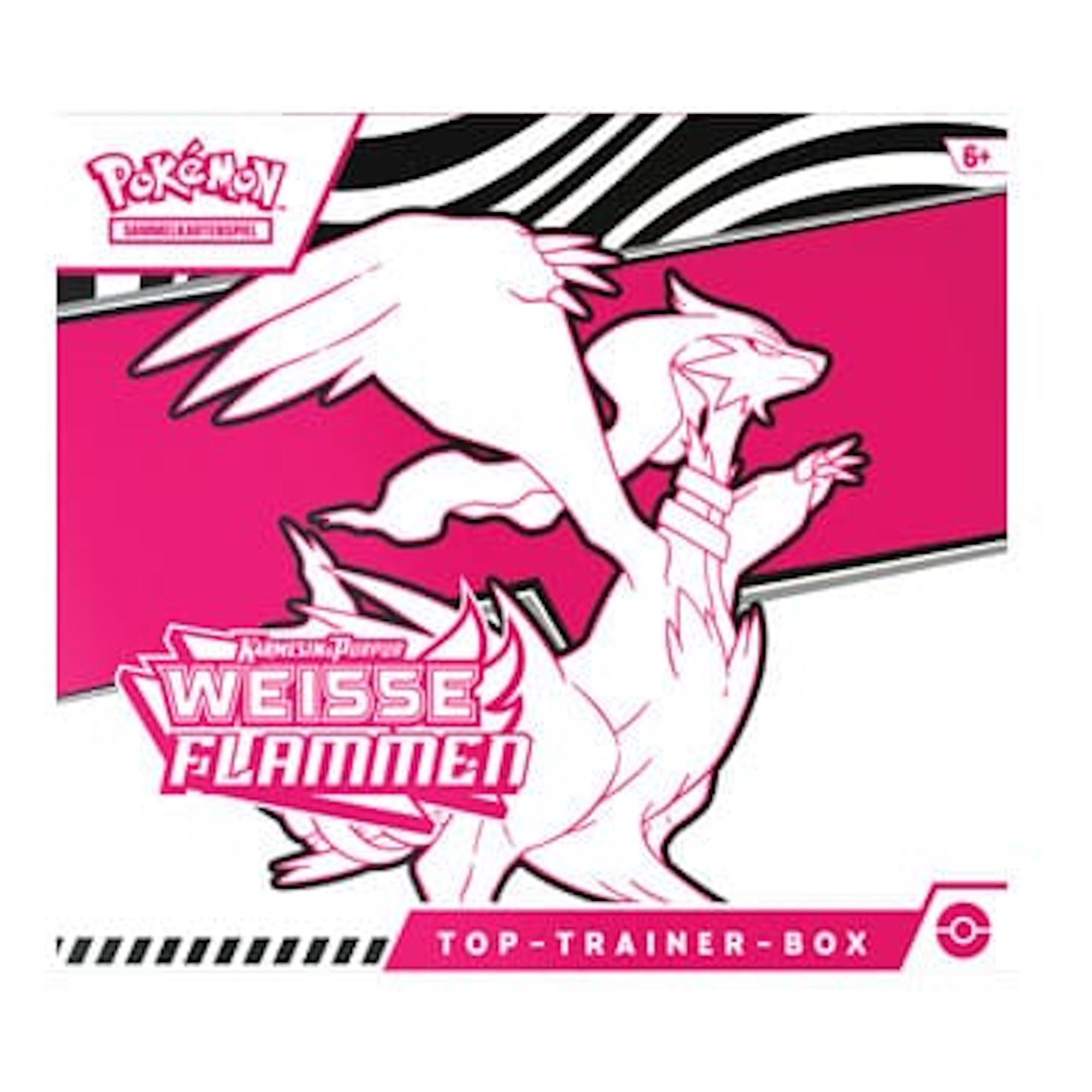 Pokemon KP10.5 Weisse Flammen Top-Trainer-Box (Deutsch)