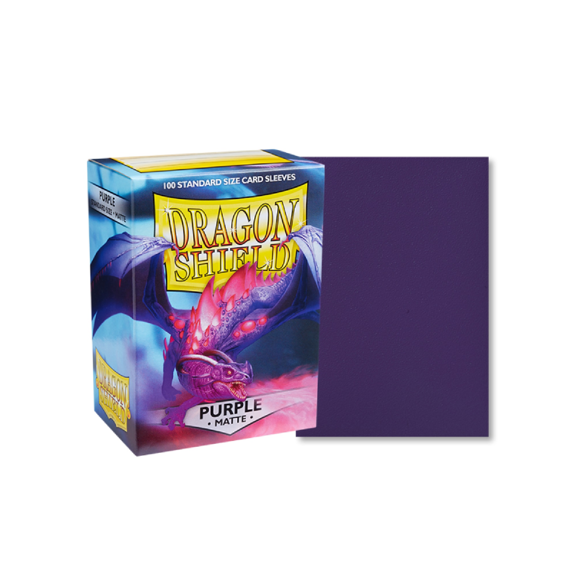 Dragon Shield Sleeves Matte Purple (100)