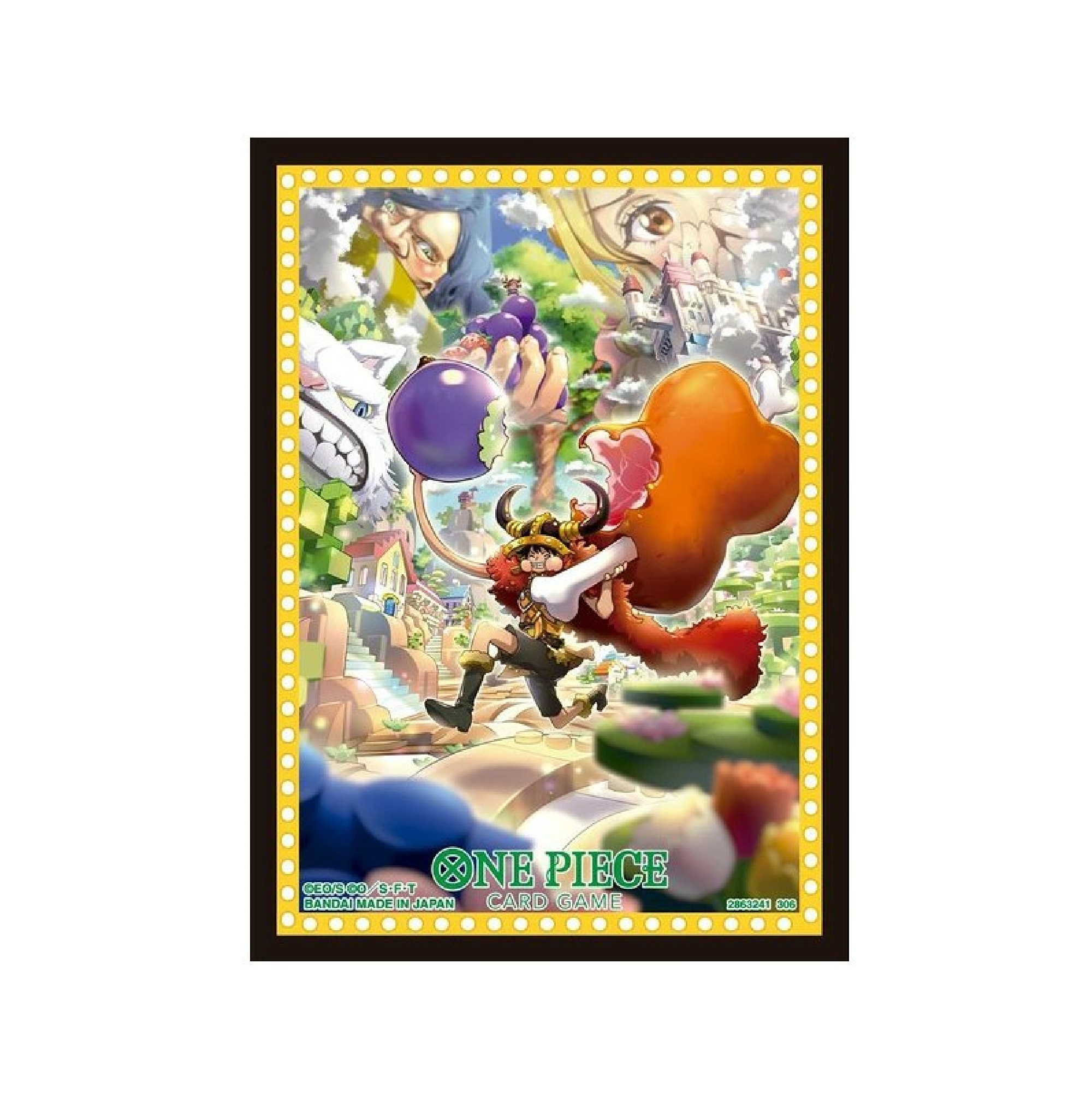 One Piece Card Game - Official Kartenhüllen - Luffy Elbaf