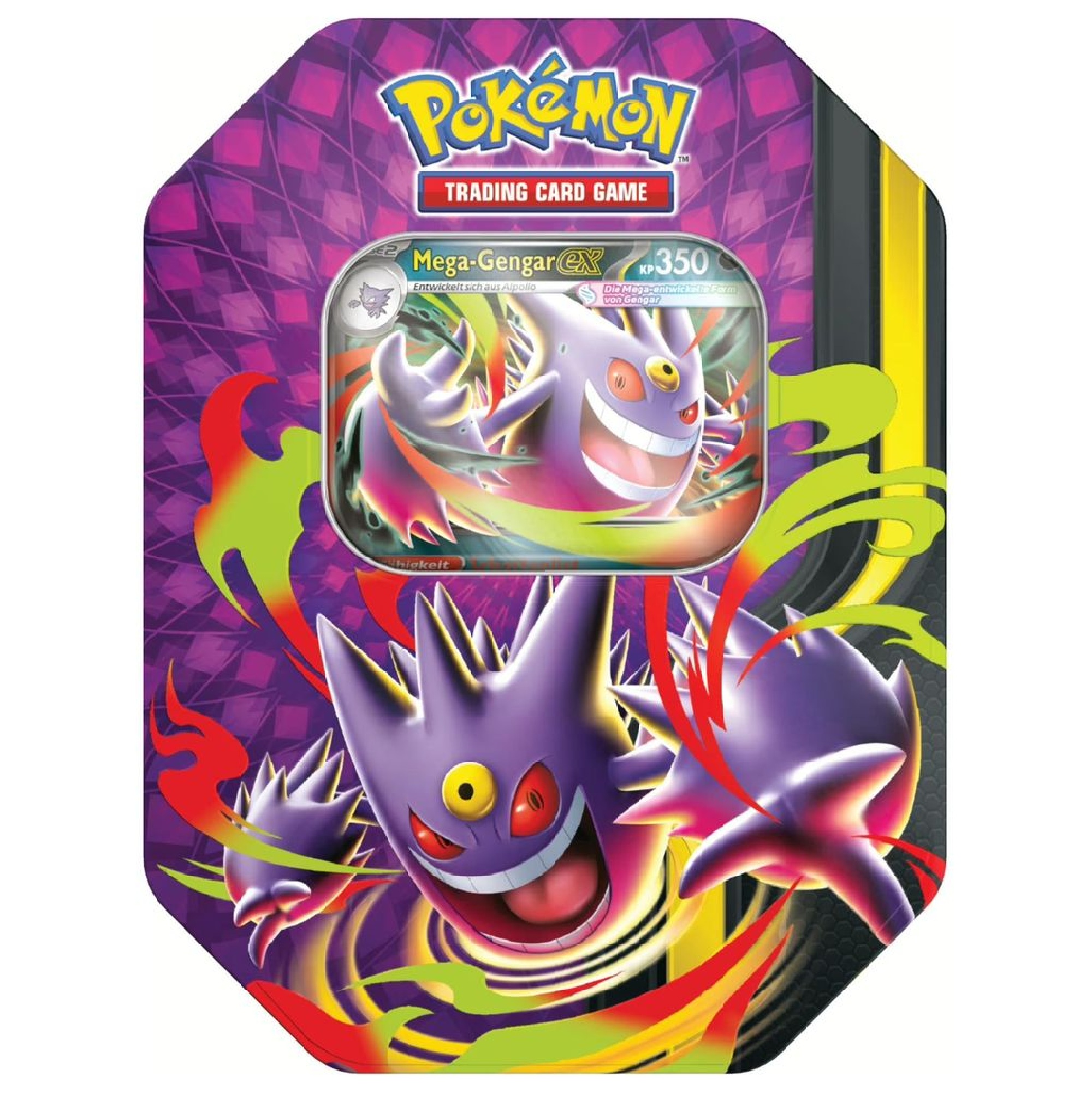 Pokemon Mega Moonlit Tin Mega Pixi oder Mega Gengar (Englisch)