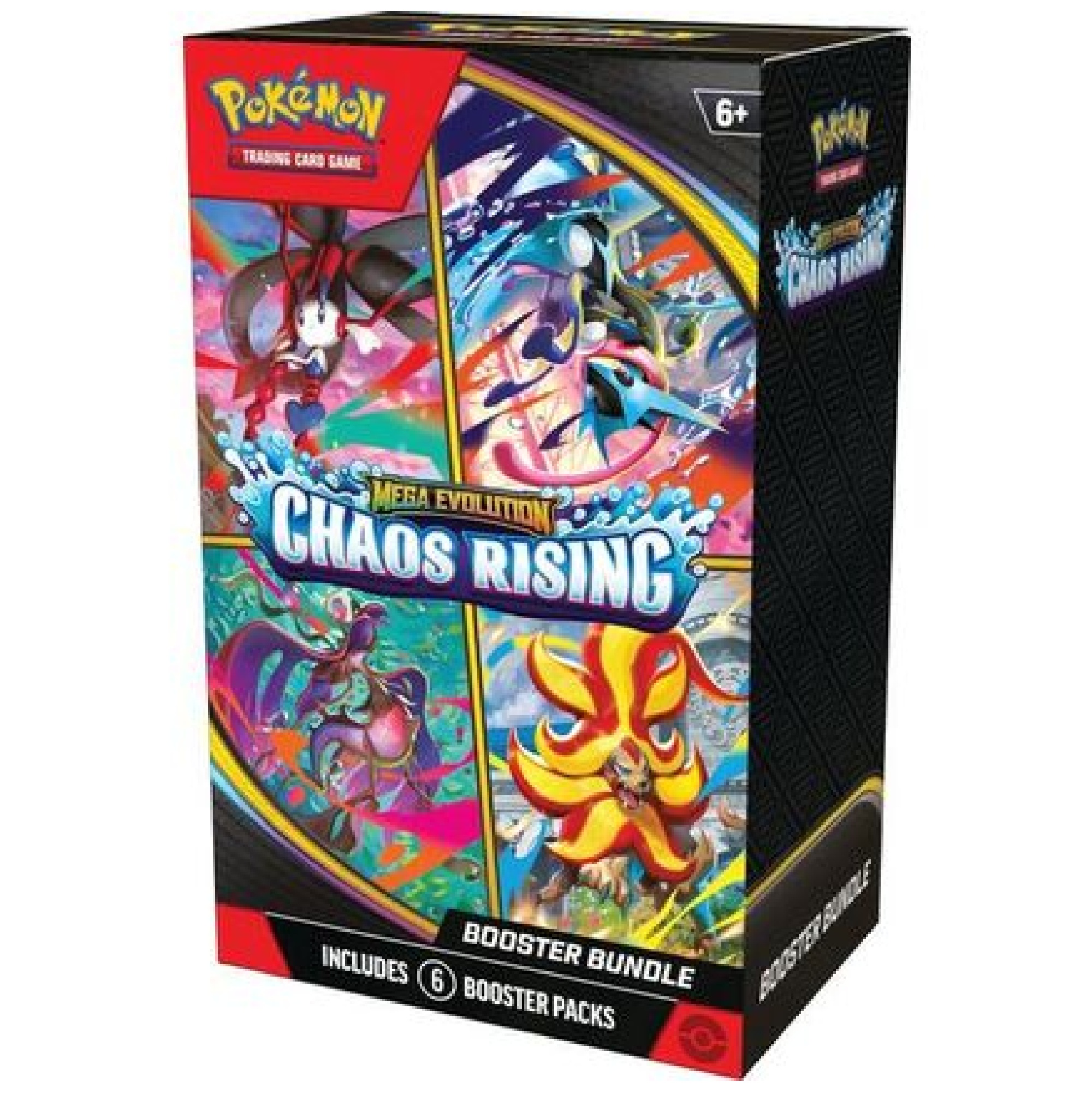 Pokemon - Mega Evolution 04 Chaos Rising Booster Bundle (Englisch)