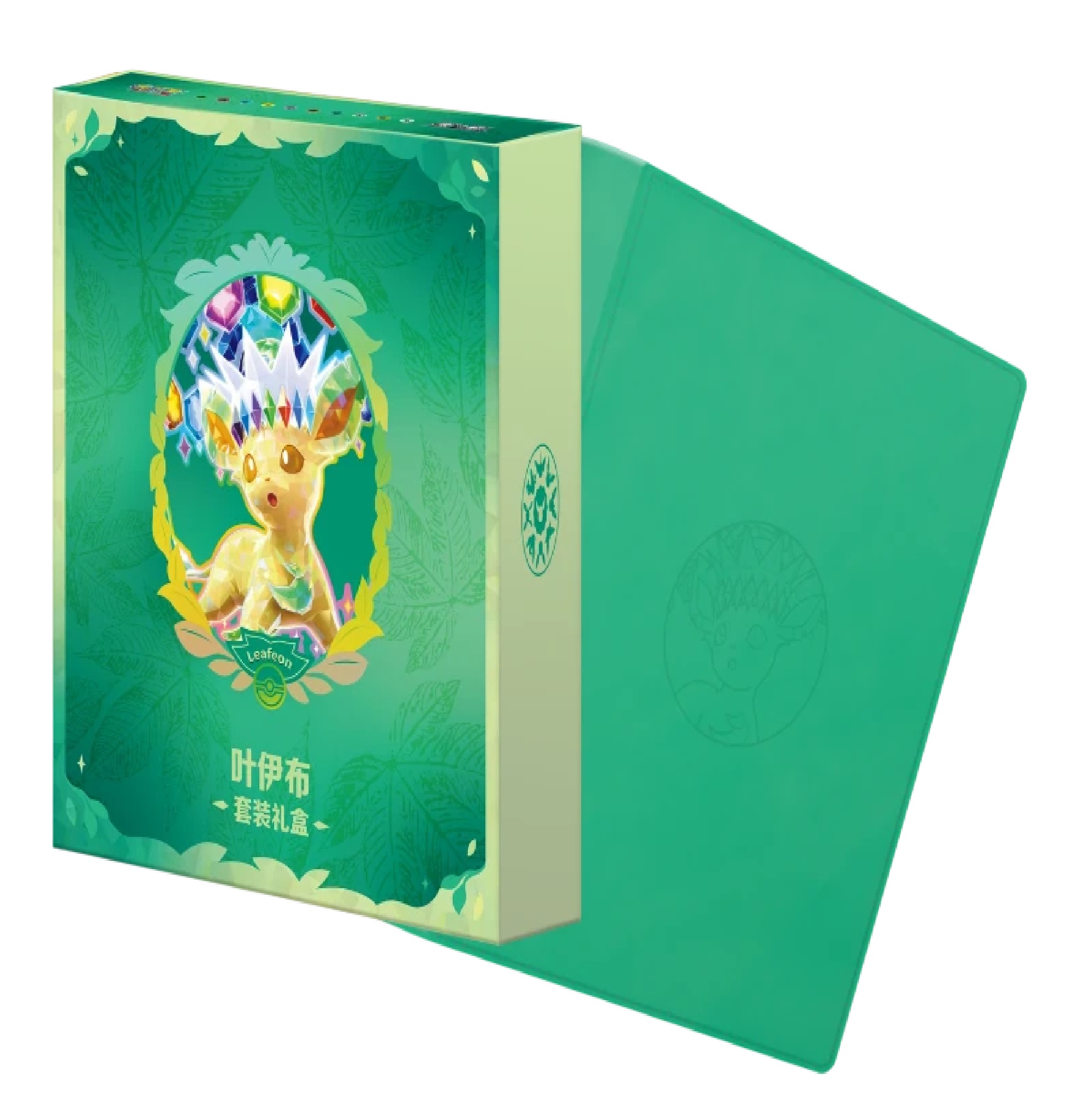 Pokemon Terastal Gathering Leafeon Binder Set (Chinesisch)