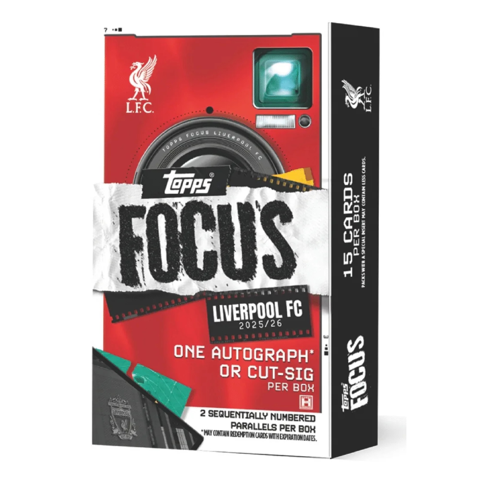 Topps Focus Liverpool FC 2025/26 Hobby Box