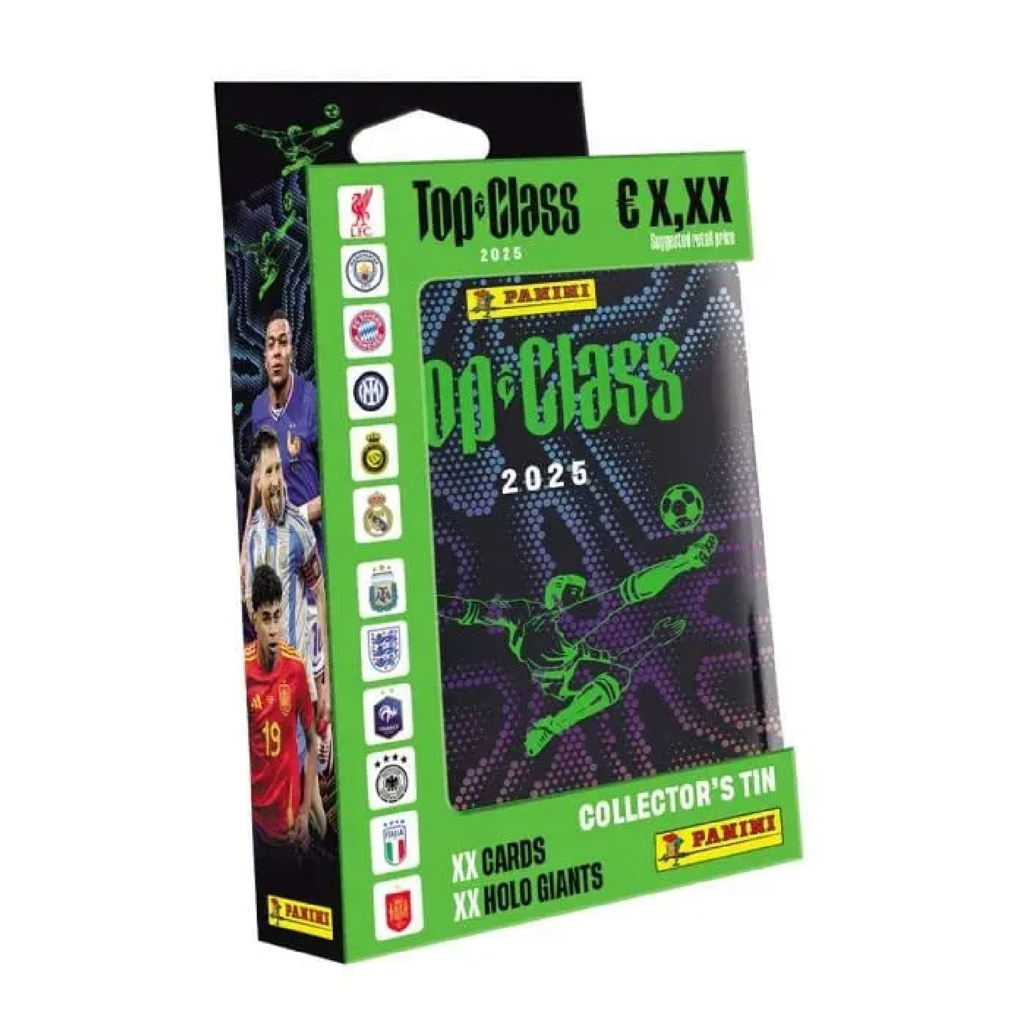 Fifa Top Class 2025 Trading Card Kollektion - Pocket Tin