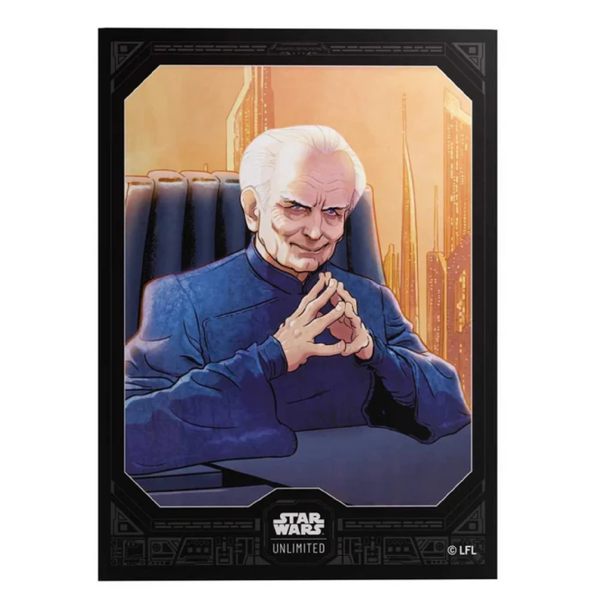Star Wars Unlimited Premium Art Sleeves - Chancellor Palpatine
