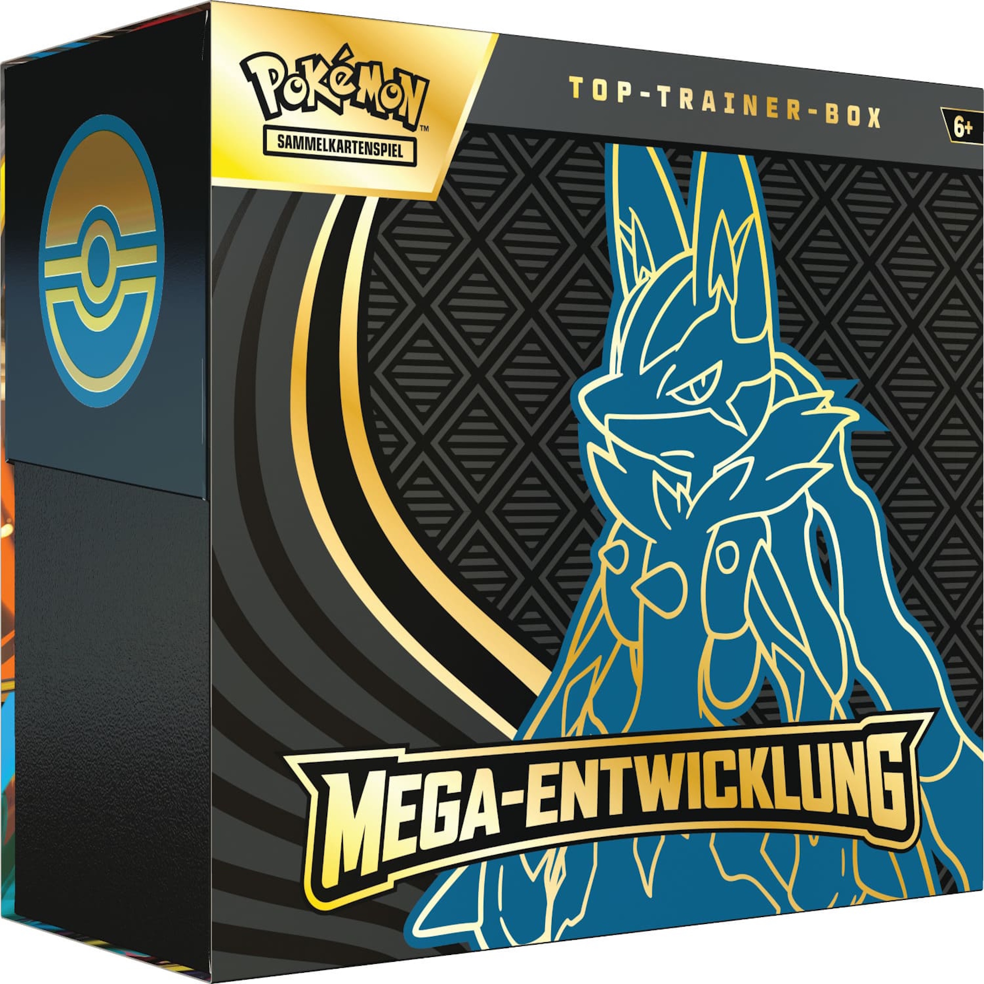 Pokemon Mega-Entwicklung ME01 Top Trainer Box Mega Lucario (Deutsch)