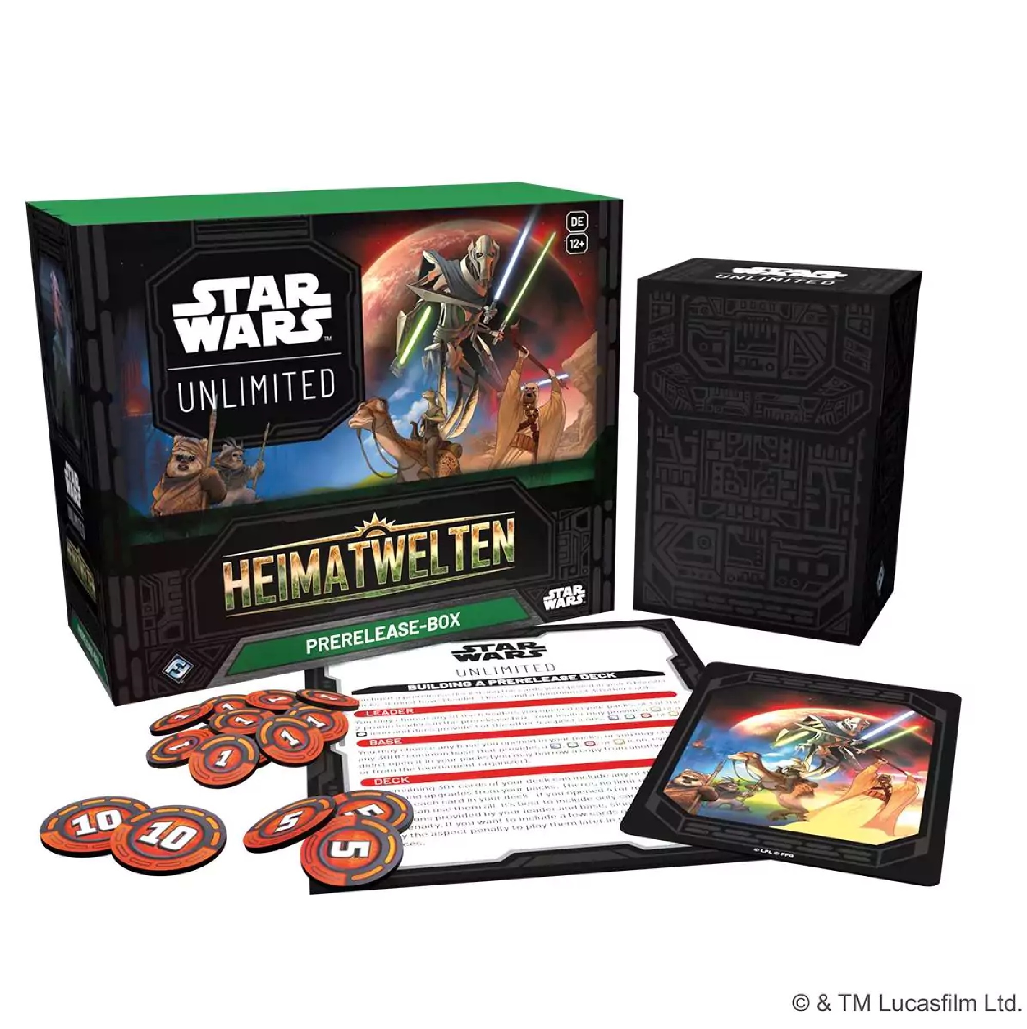 Star Wars Unlimited Heimatwelten Prerelease-Box (Deutsch)