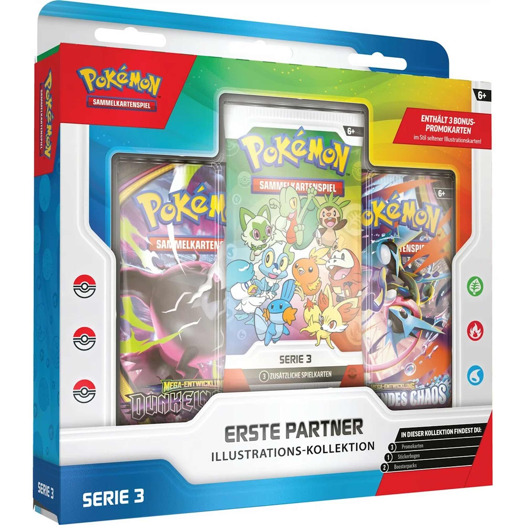 Pokemon - Erste Partner Kollektion Serie 3 (Deutsch)