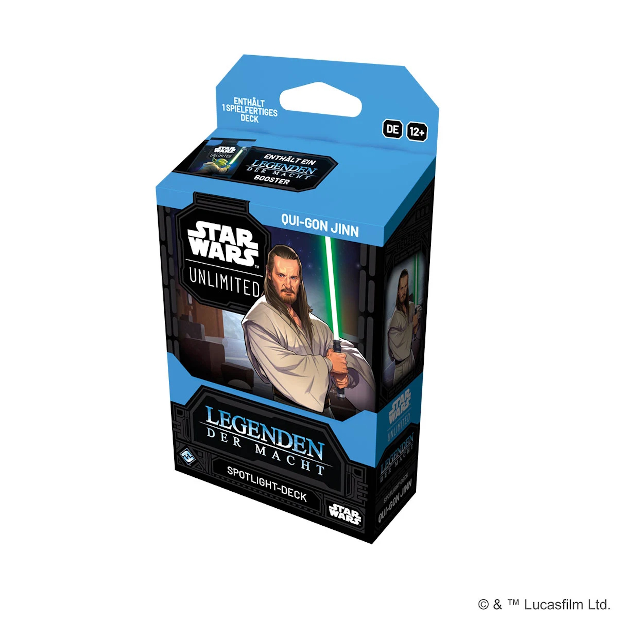 Star Wars Unlimited - Legenden der Macht - Spotlight-Deck "Qui-Gon Jinn" (Deutsch)