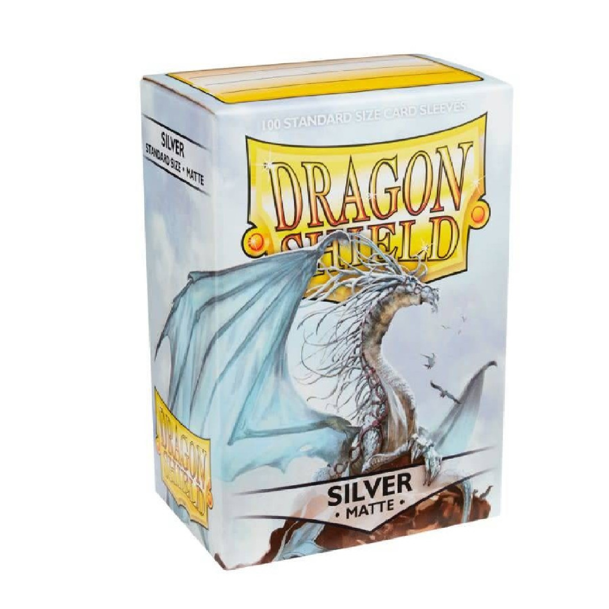 Dragon Shield Standard Sleeves - Matte Silver (100)