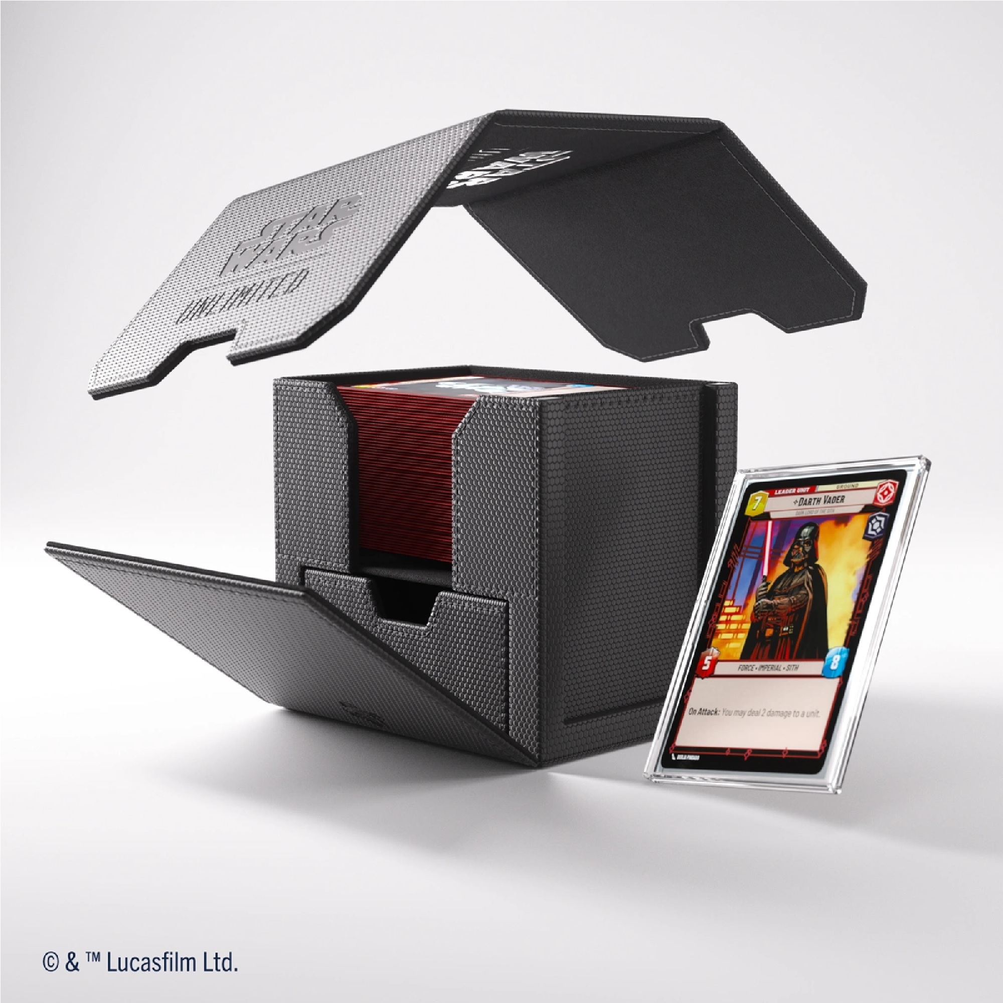 Gamegenic - Star Wars: Unlimited Deck Pod - Black
